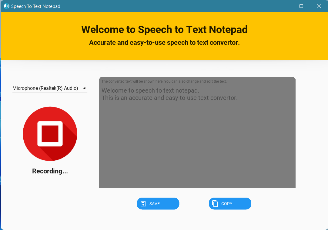 Speech to Text Pro - Fast and Accurate