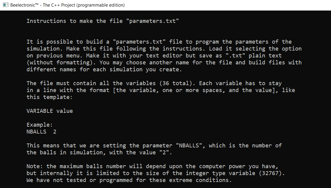 The C++ Project (programmable)