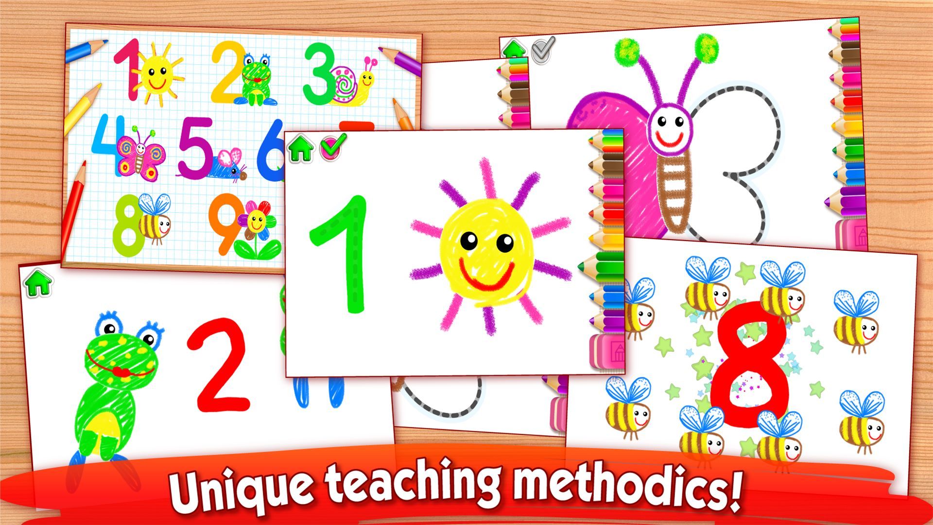123 NUMBERS DRAWING FOR KIDS! Learn How to Draw Numbers for Kids in Kindergarten Learning Games for Preschoolers FREE! Coloring Games for Girls and Boys & Counting for Toddlers in Educational Childrens Apps and Baby Painting Game 2 3 4 5 Year Olds