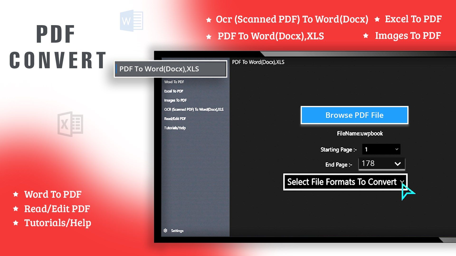 OCR PDF Converter: PDF To Document Converter