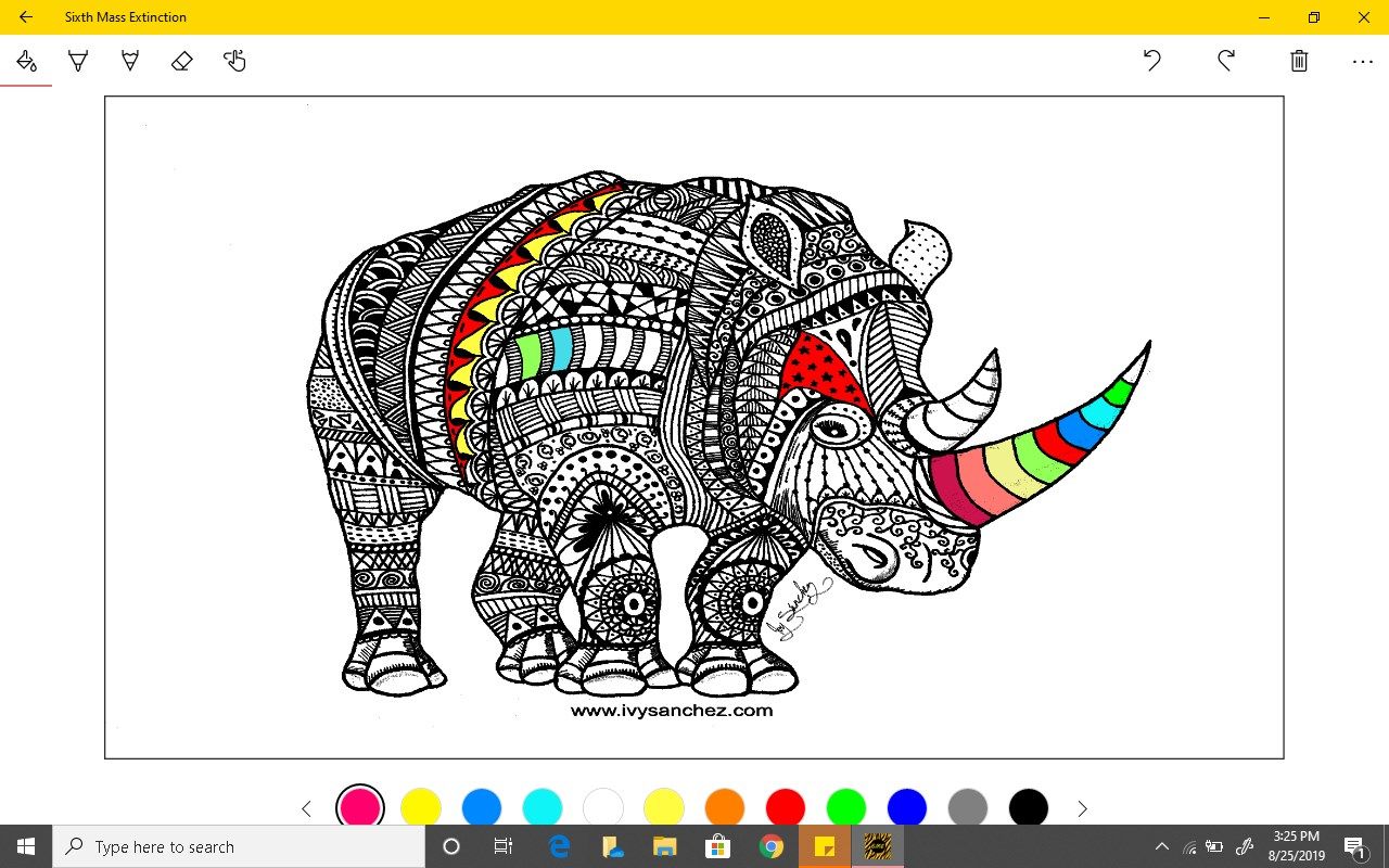 Coloring Images (computer aided)