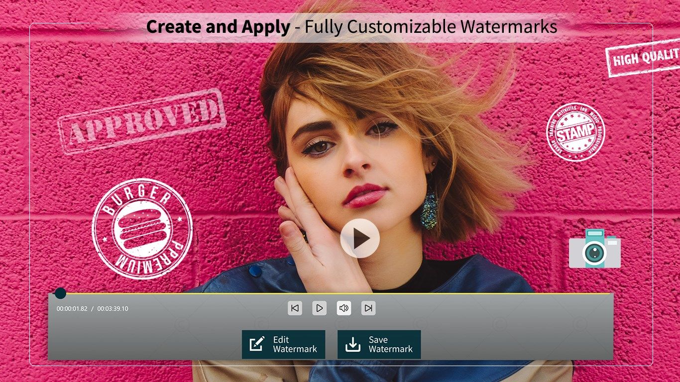 Add Watermark on Videos : Watermark Maker