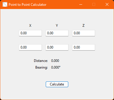 Point to Point Calculator