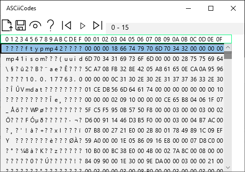 ASCiiCodes reveals a .wma file is really mp4