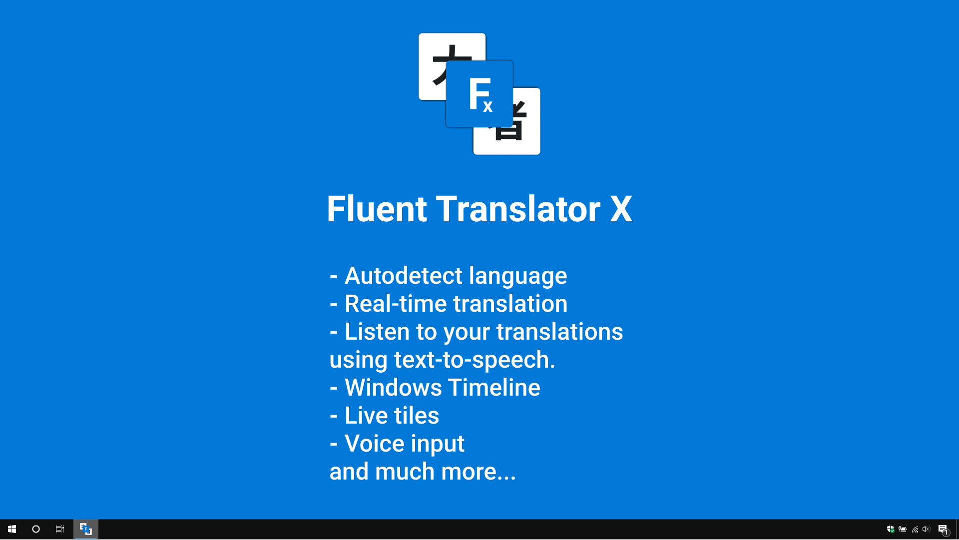 Fluent Translator X