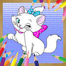 Cute Cats Coloring Book For Kids
