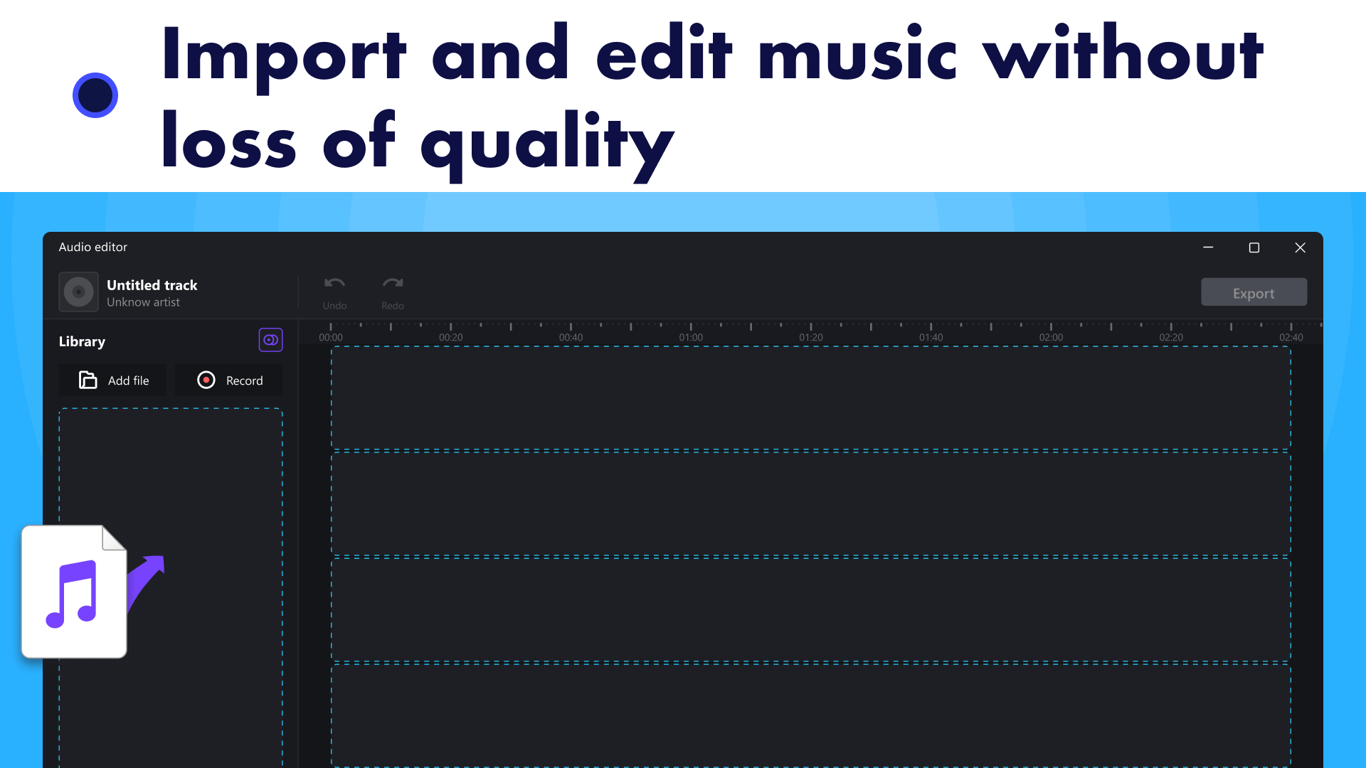 Audio Editor: Music Maker MP3