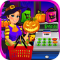 Supermarket Halloween Simulator - Kids Grocery Store & Cash Register Games FREE