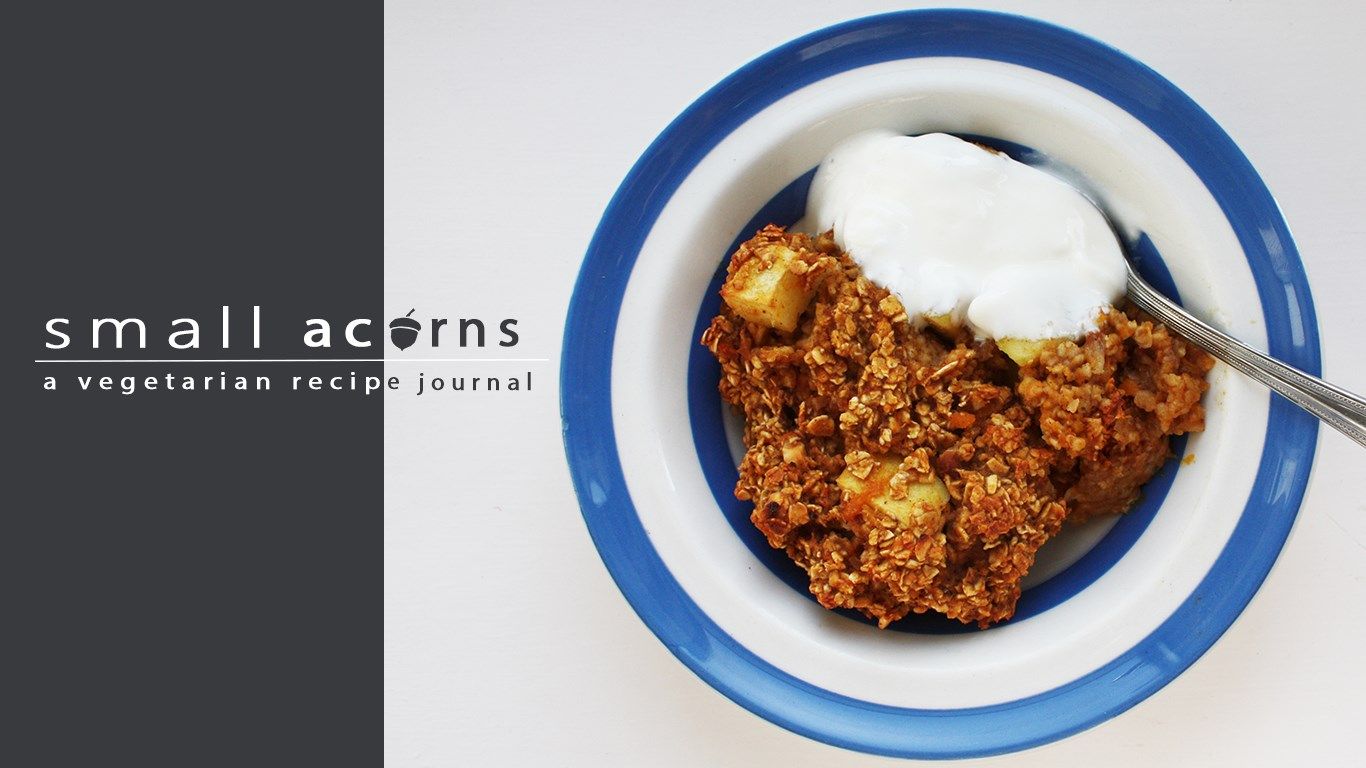 small acorns - vegetarian recipe journal