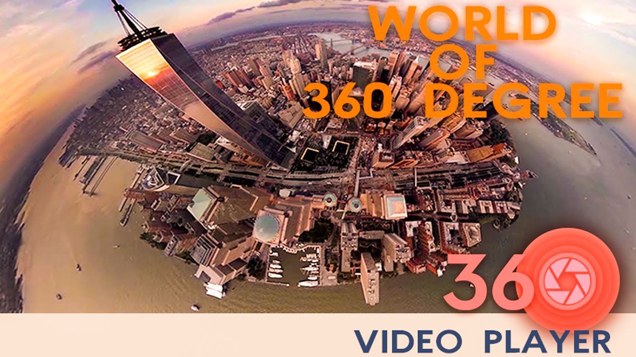 360° video player 3D viewer