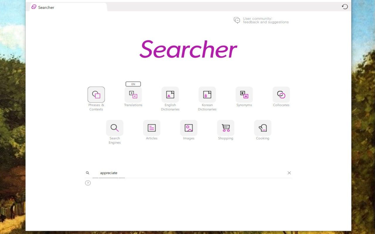 Searcher : multi search app