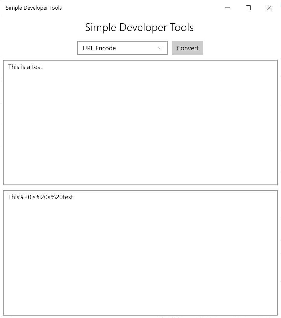 Simple Developer Tools