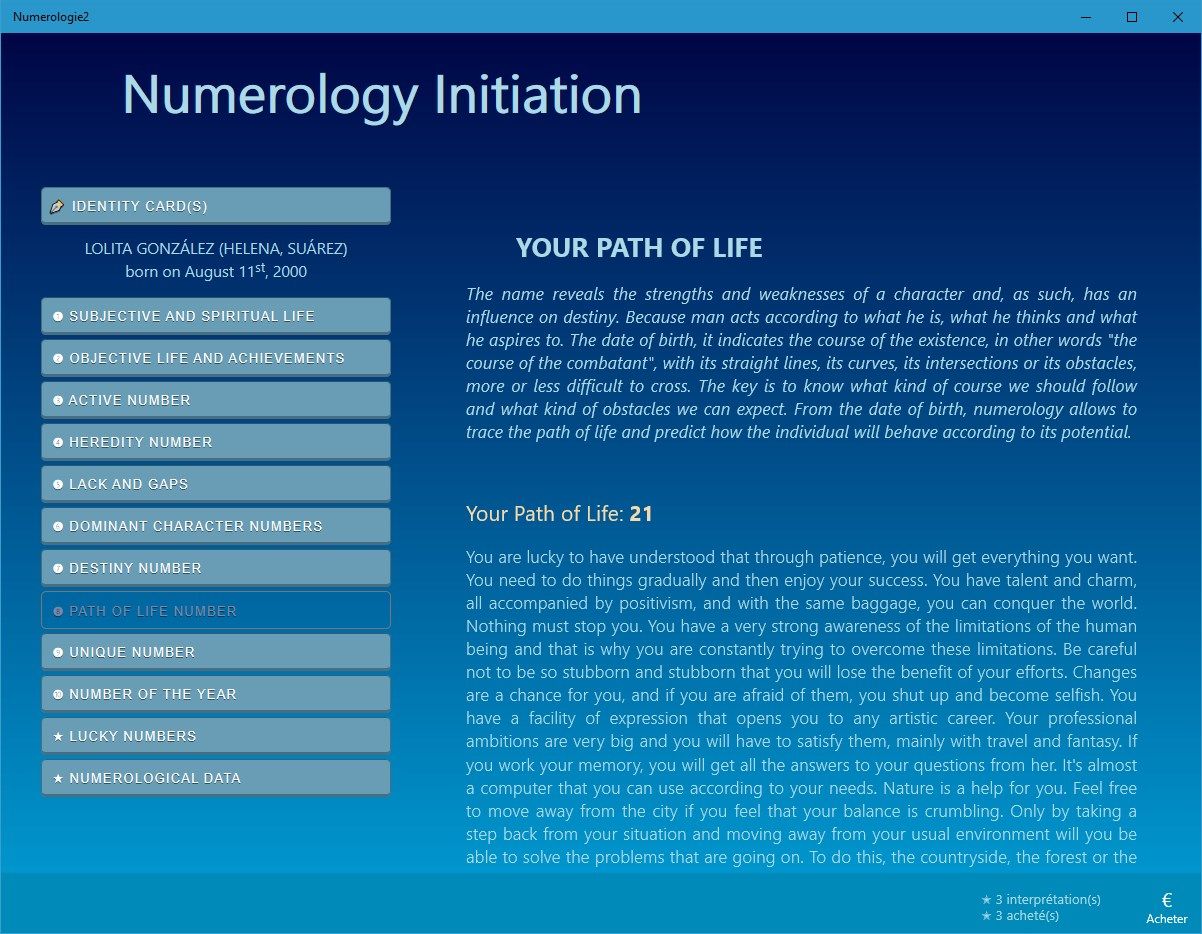 Numerology Initiation