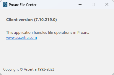 Proarc File Center