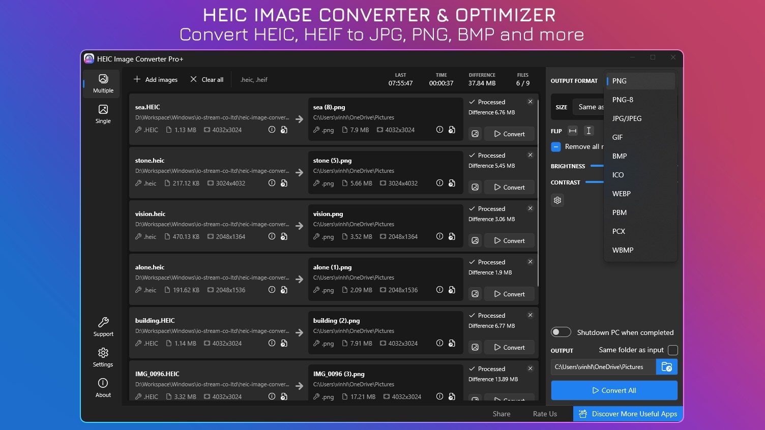 HEIC Image Converter Pro+
