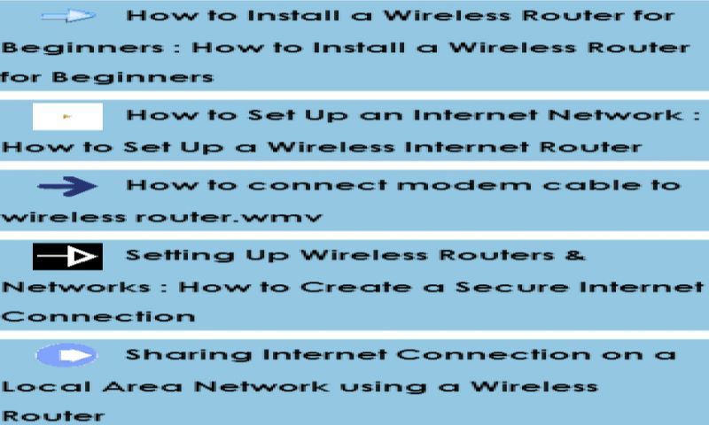 Router internet