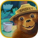 Smokey Bear and the Campfire Kids Book - Will Smokey get to the children in time before their fire puts the forest and camp in jeopardy?