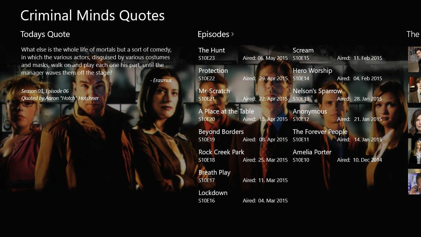 Criminal Minds Quotes