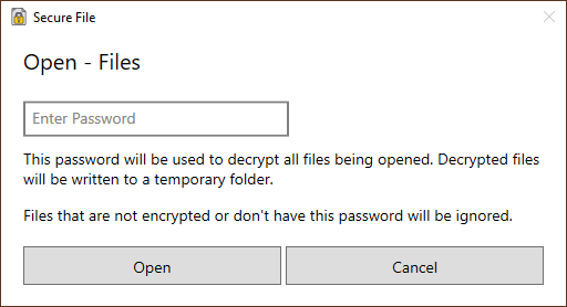 Secure File