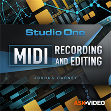 MIDI Recording and Editing Course for Studio One 5