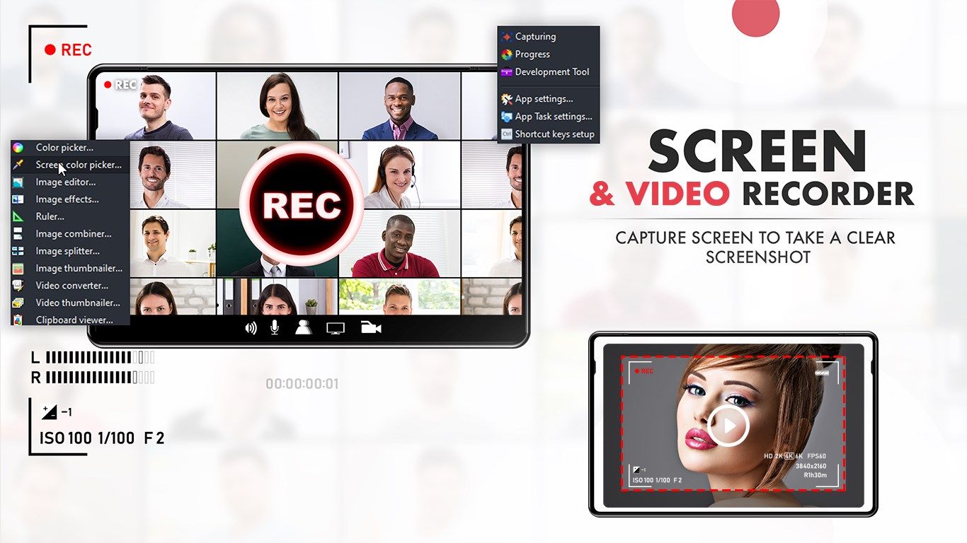 Screen & Video Recorder