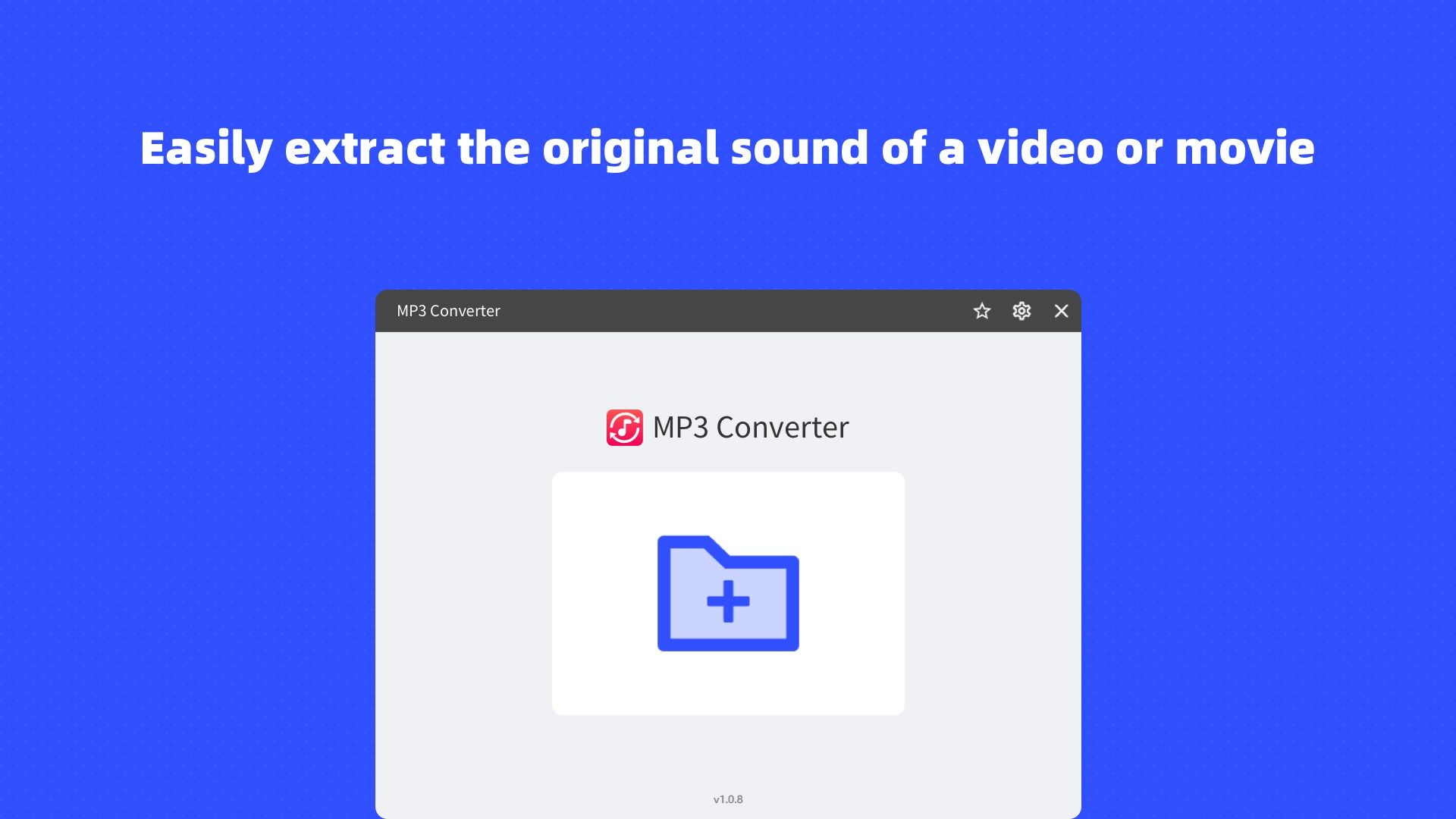 MP3 Converter-Video to Audio