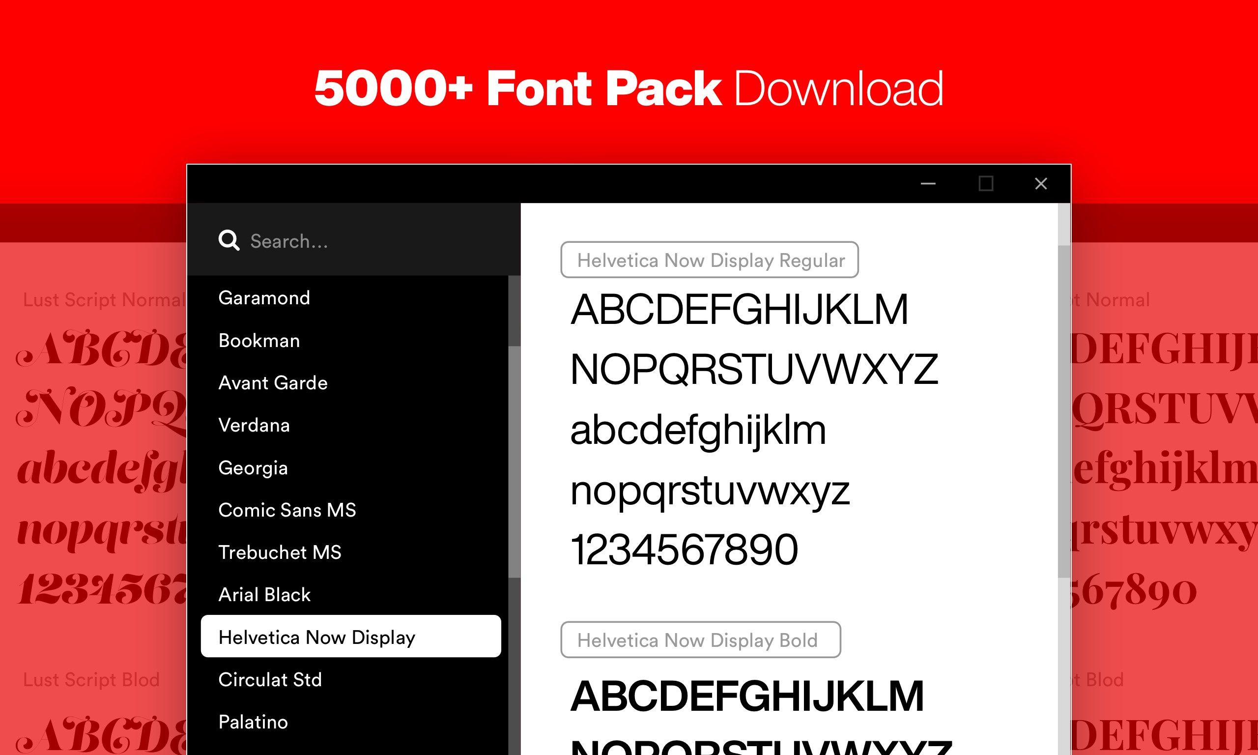 Font Package