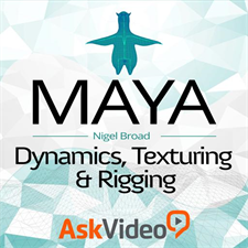 Texturing and Rigging Course For Maya By Ask.Video
