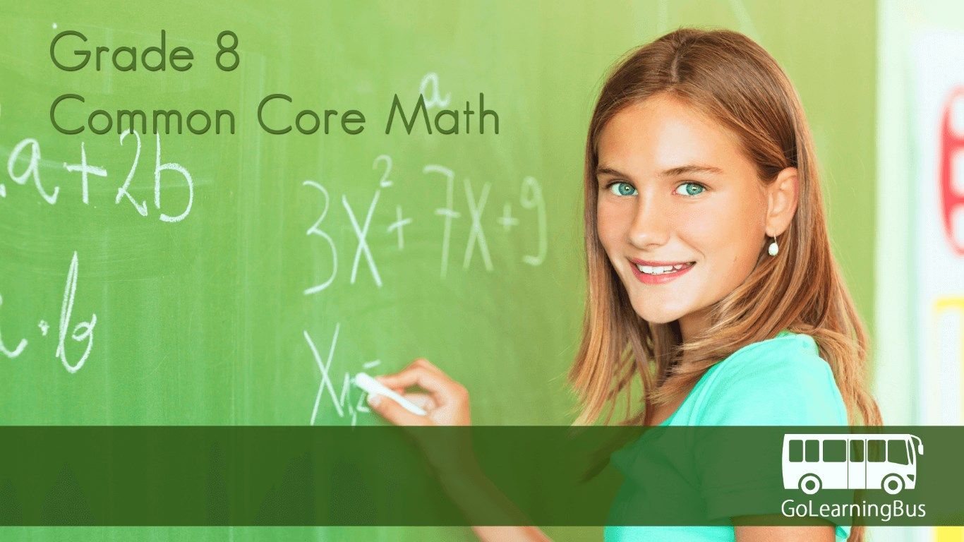 8th Grade Common Core Math by WAGmob