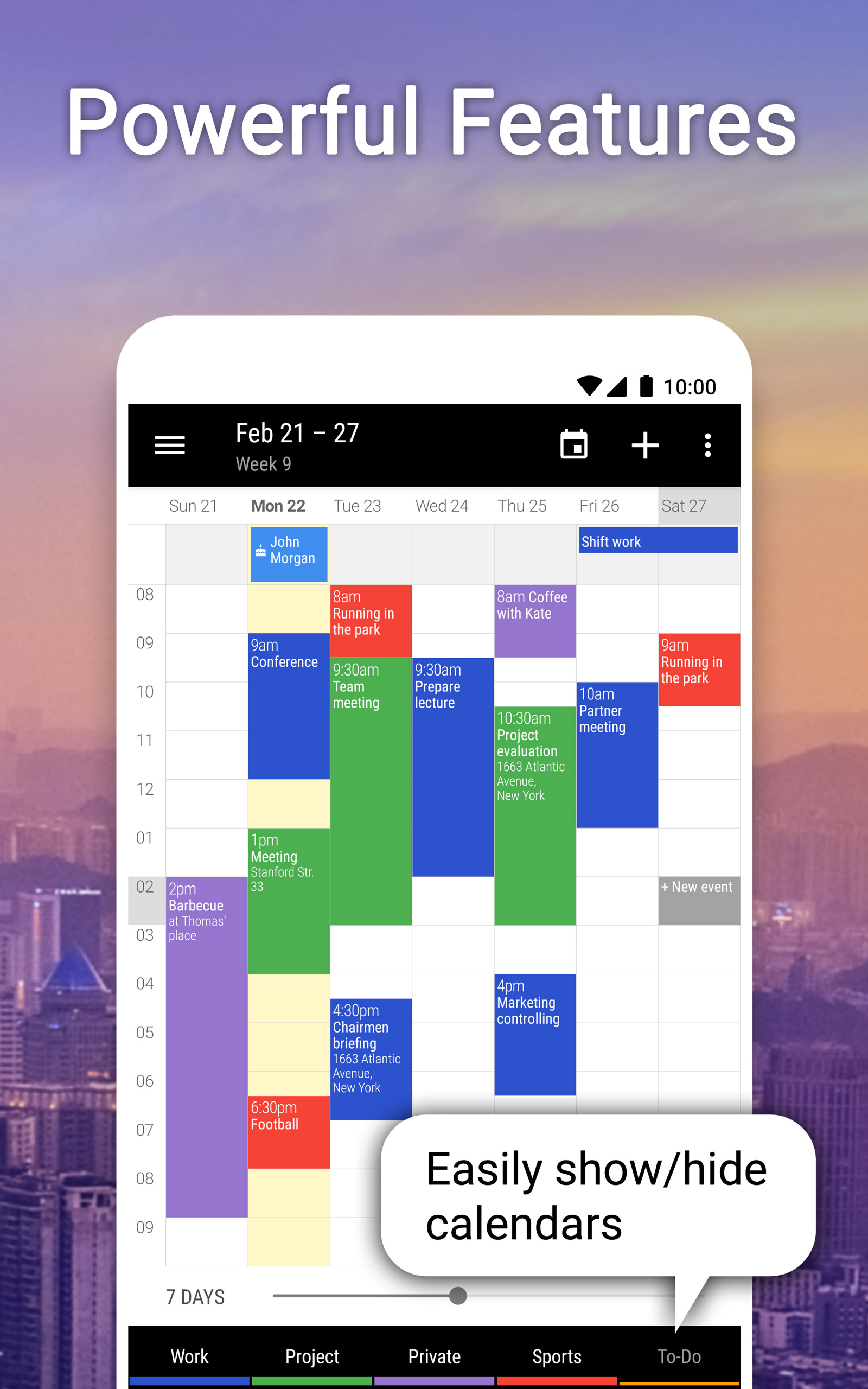Business Calendar 2 Pro - Agenda, Planner & Organizer