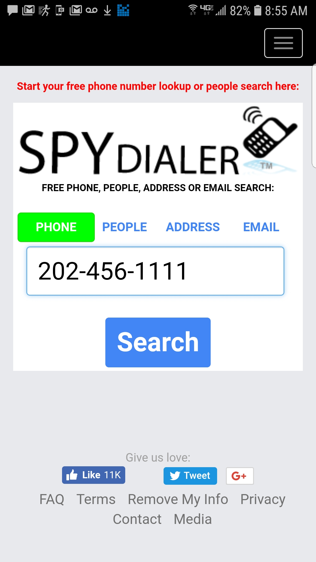 Spy Dialer