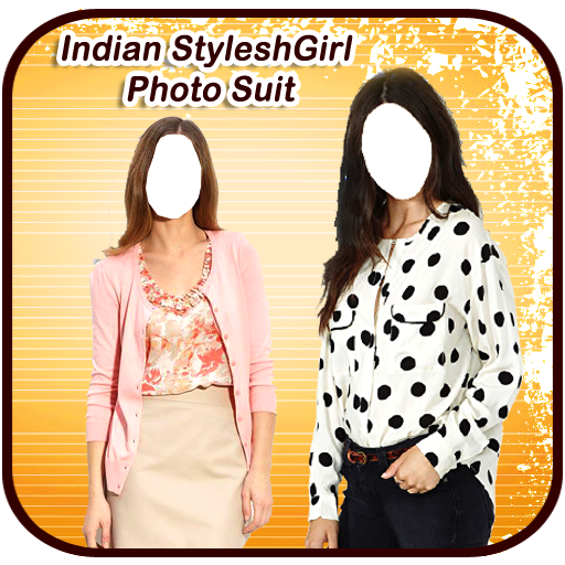 Stylish Indian Girl Photo Suit