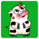 'The Little Cow Finds a Friend!' Interactive adventure.