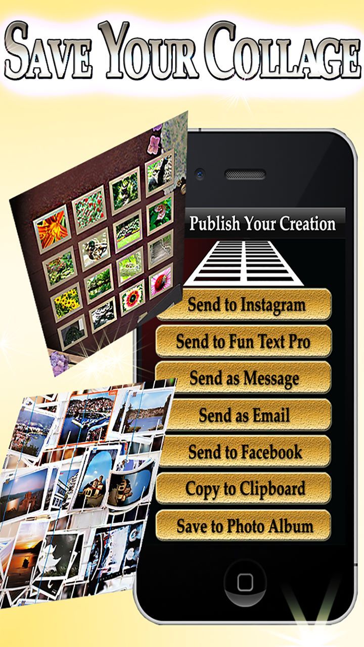 cPhoto Maker Free: Pic-Frame + Photo Collage + Picture Editor