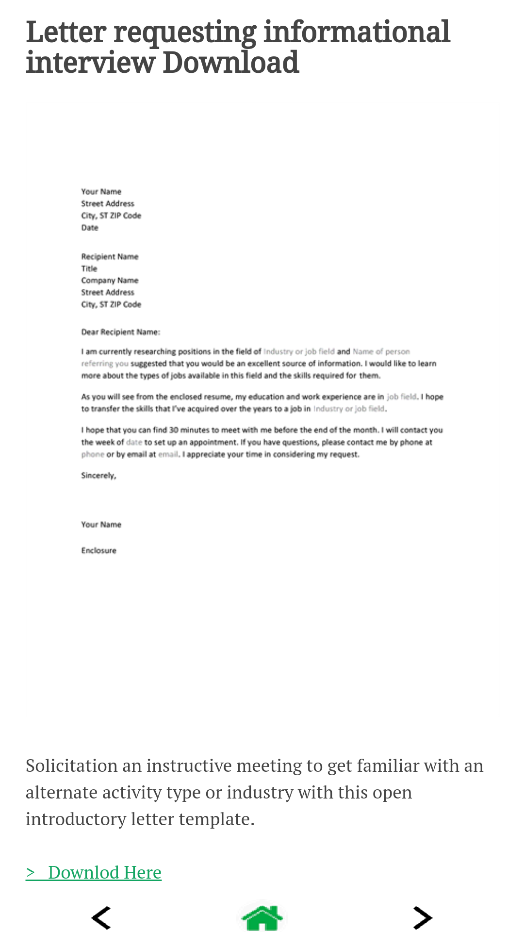 Cover Letter Office Templates
