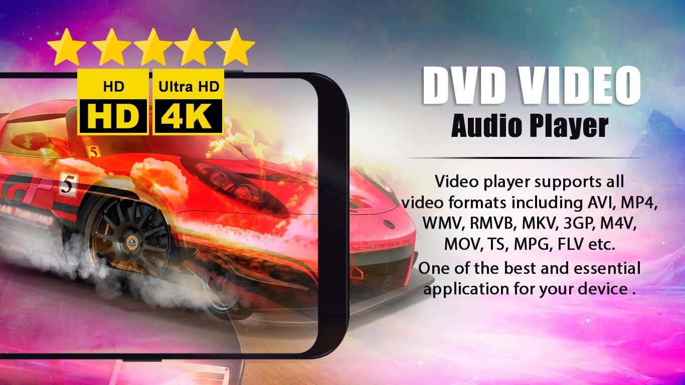 DVD Video Audio Player - Play All Formats