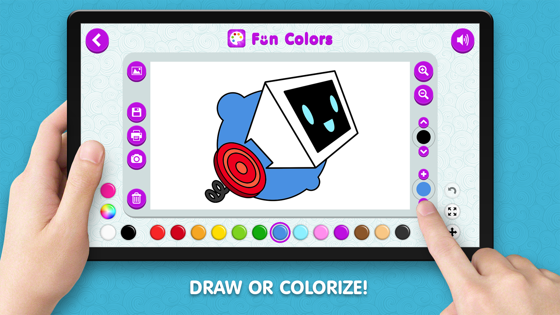 Fun Colors - new free kids coloring book & drawing games for girls & boys