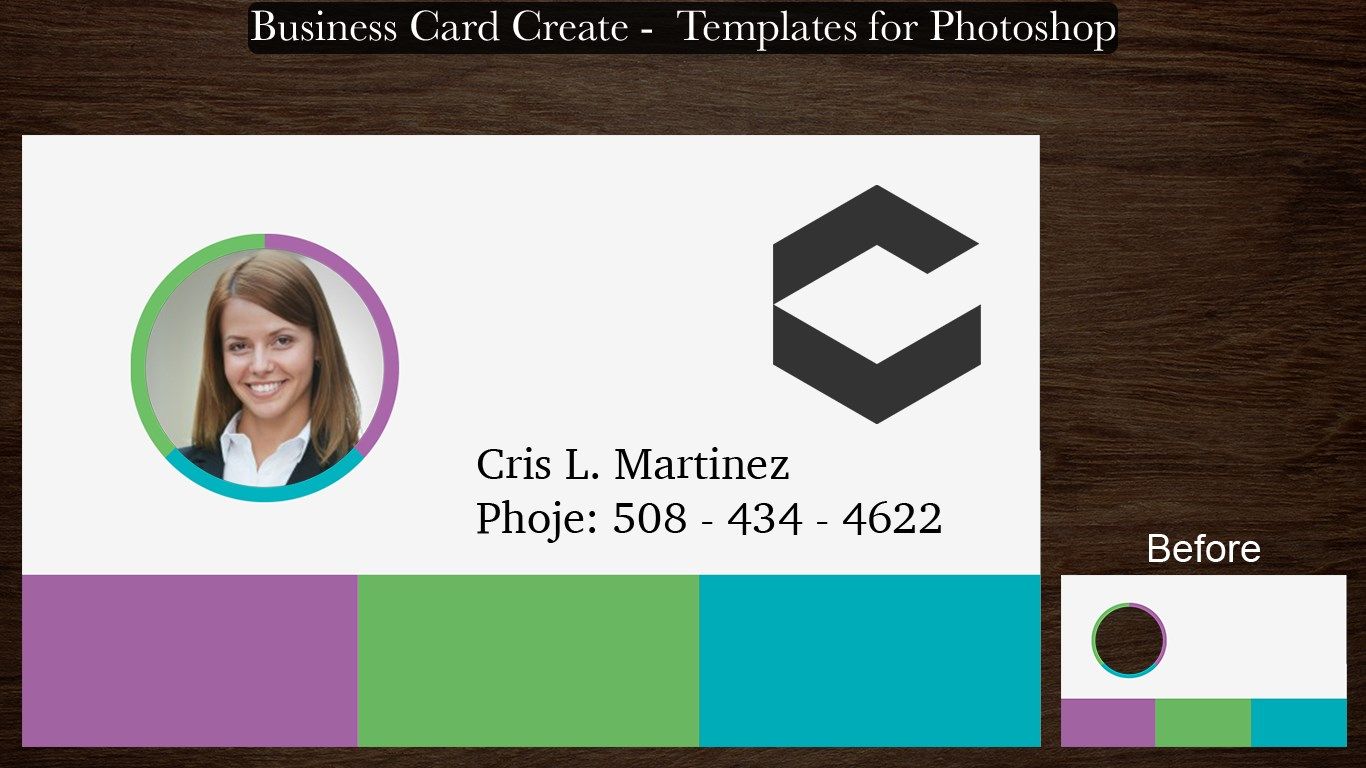 Business Card Create - Templates for Photoshop