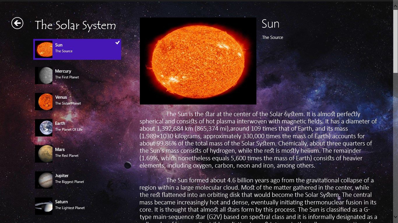 Exploring Solar System