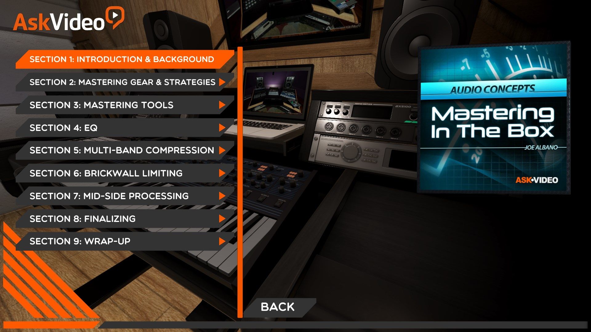 Audio Concepts Mastering Course