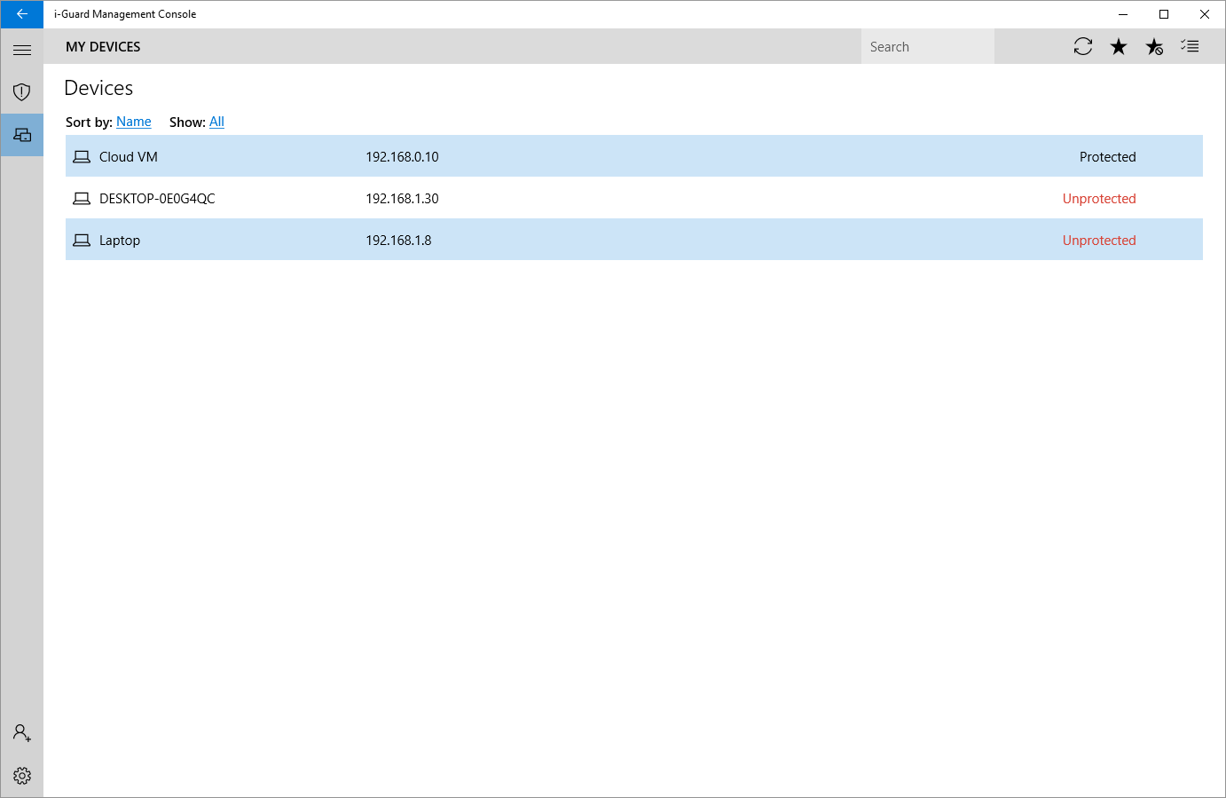 i-Guard Management Console