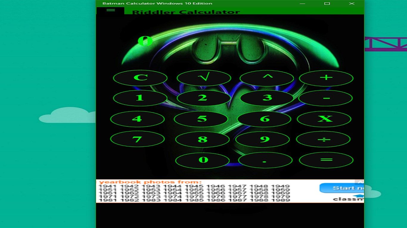 Riddler Calculator