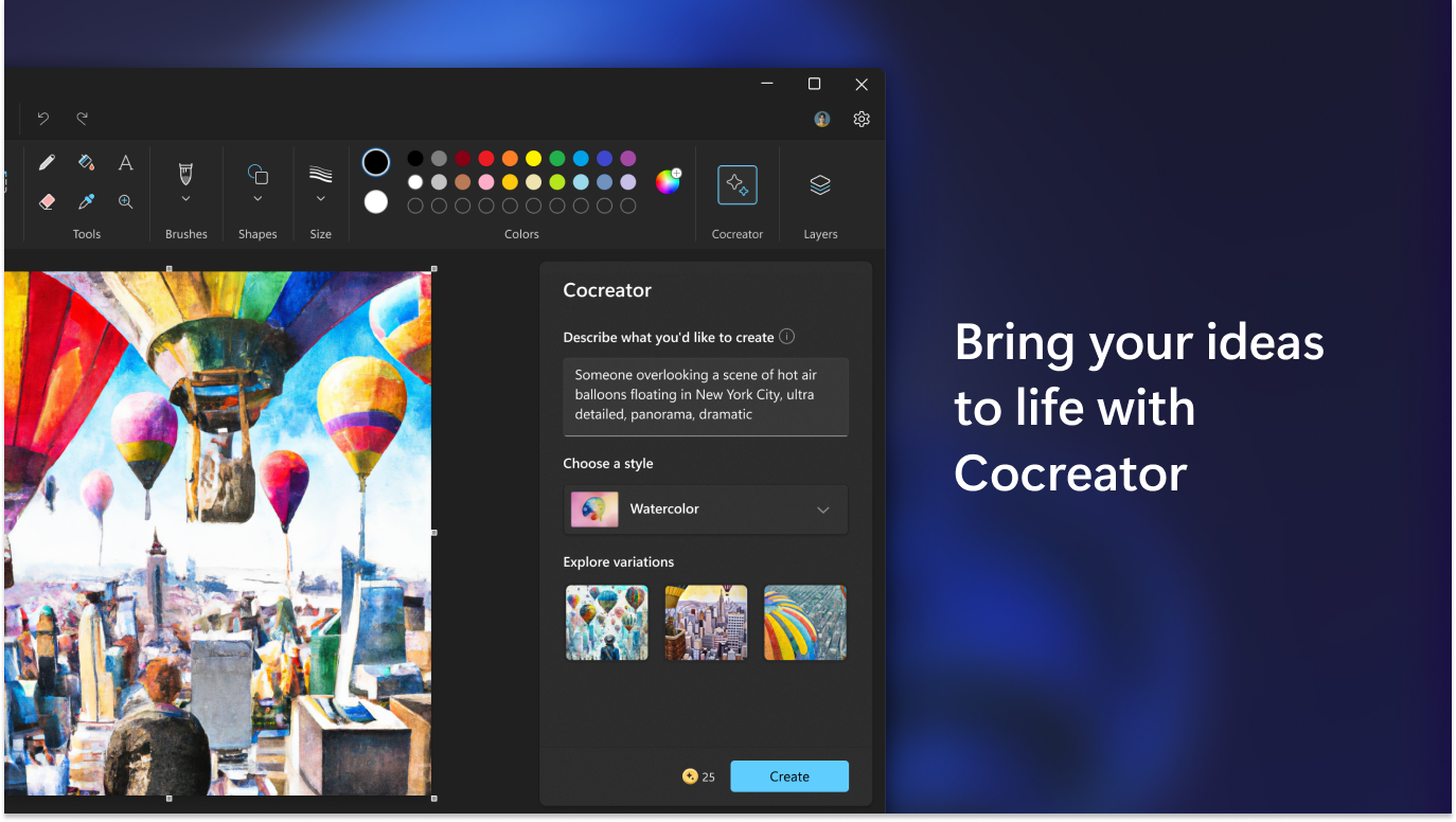 Bring your ideas to life with CoCreator.