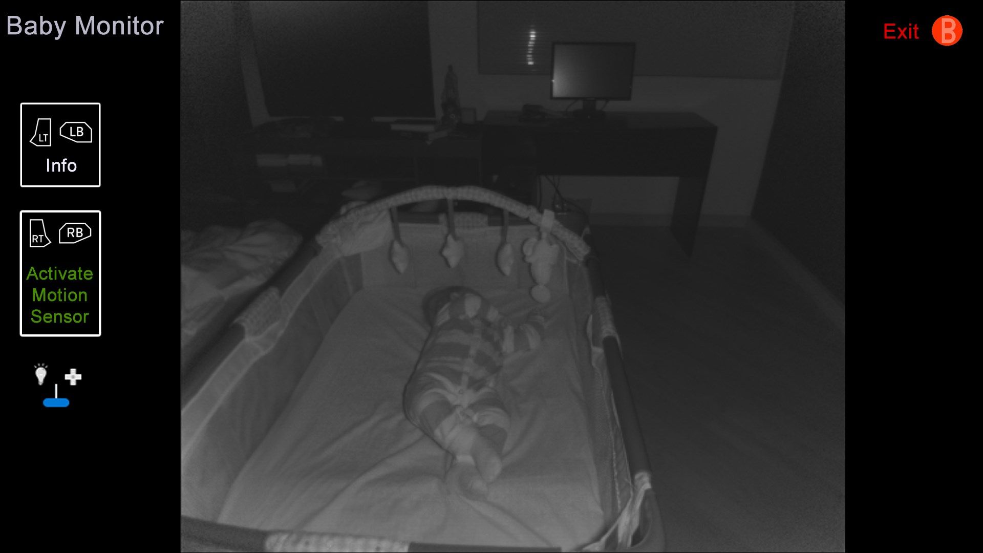 High quality Infrared (Night Vision) Video. (This is how it looks in the Xbox One)