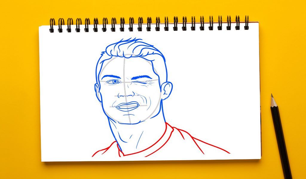 How To Draw Face Famous Step By Step