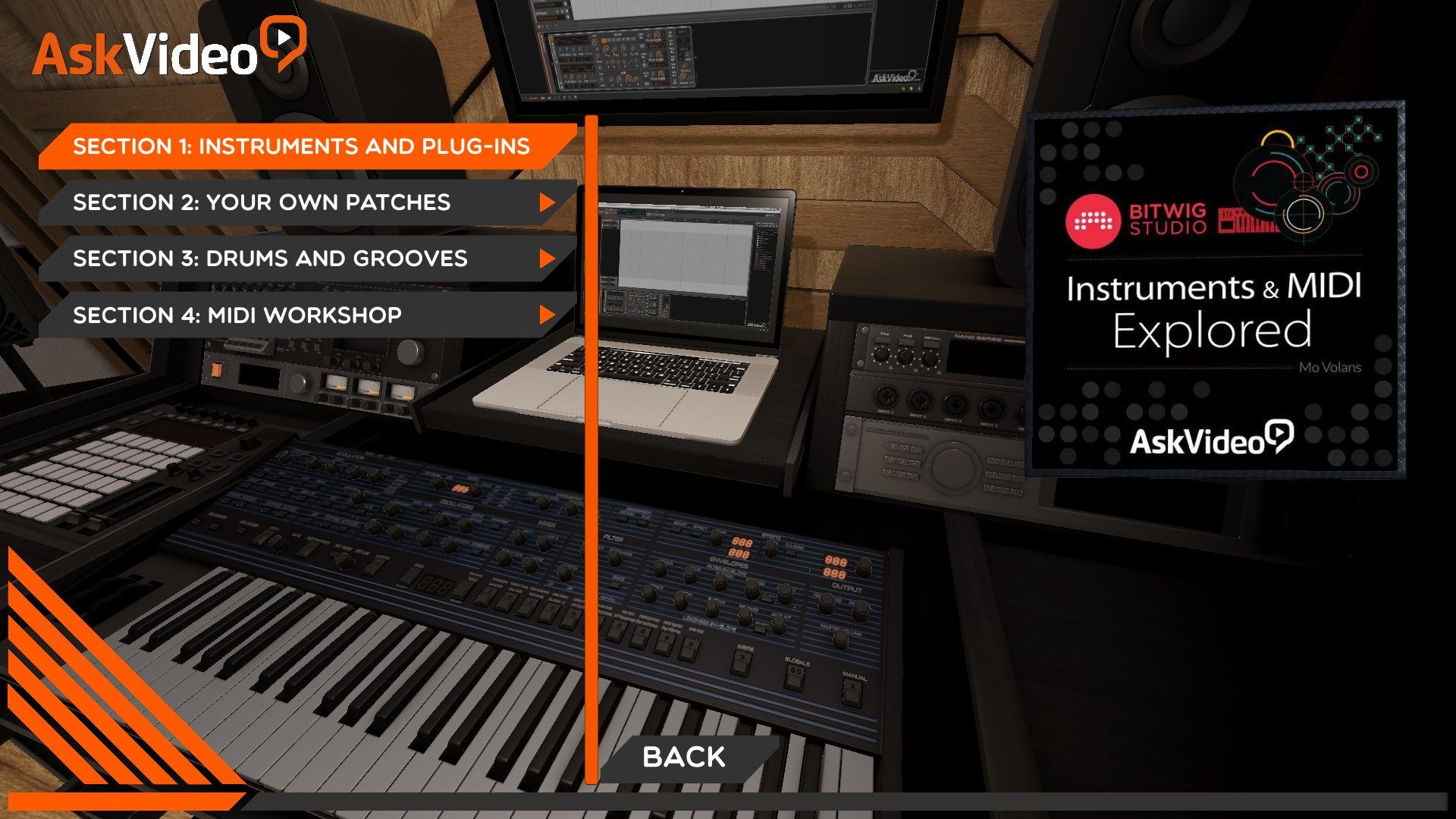 Instruments & MIDI Explored for Bitwig Studio