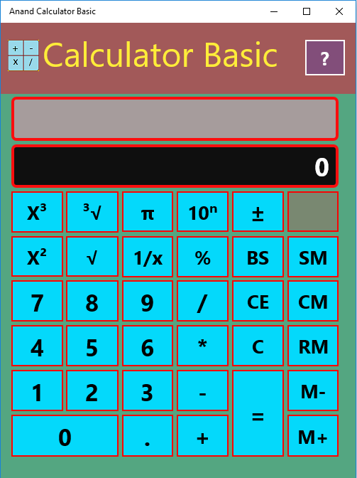 Anand Calculator Basic