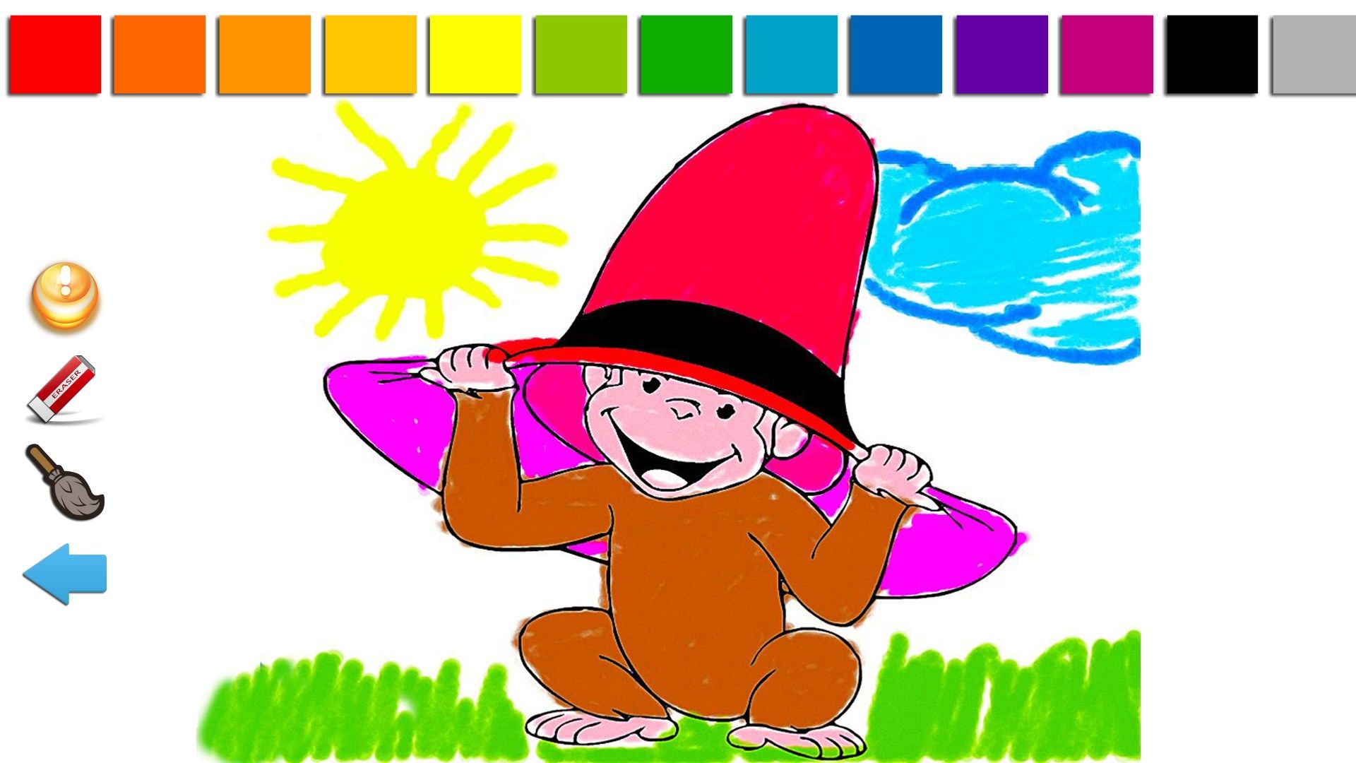 Children Coloring Drawing Sheets
