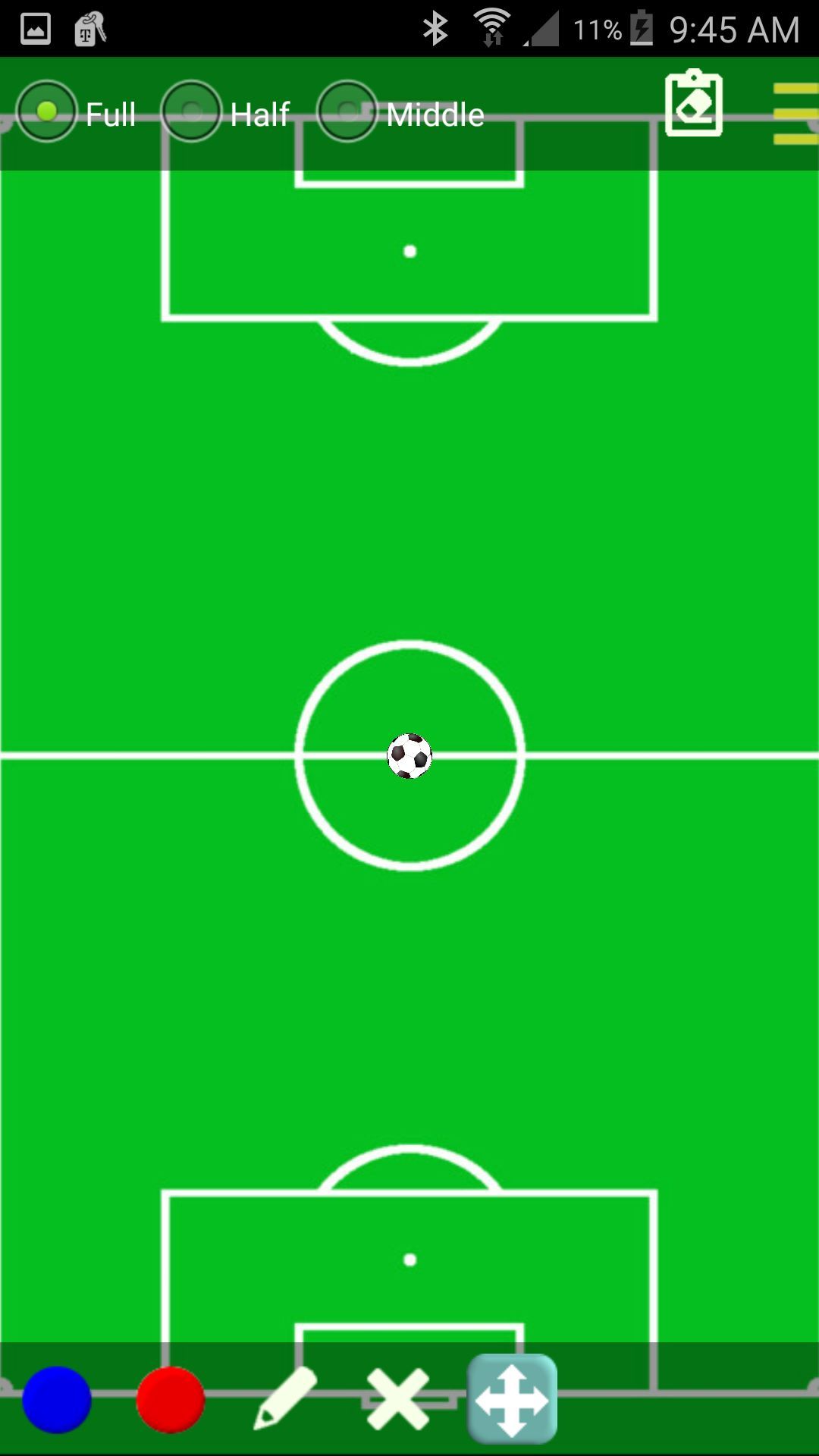 Simple Soccer Board App