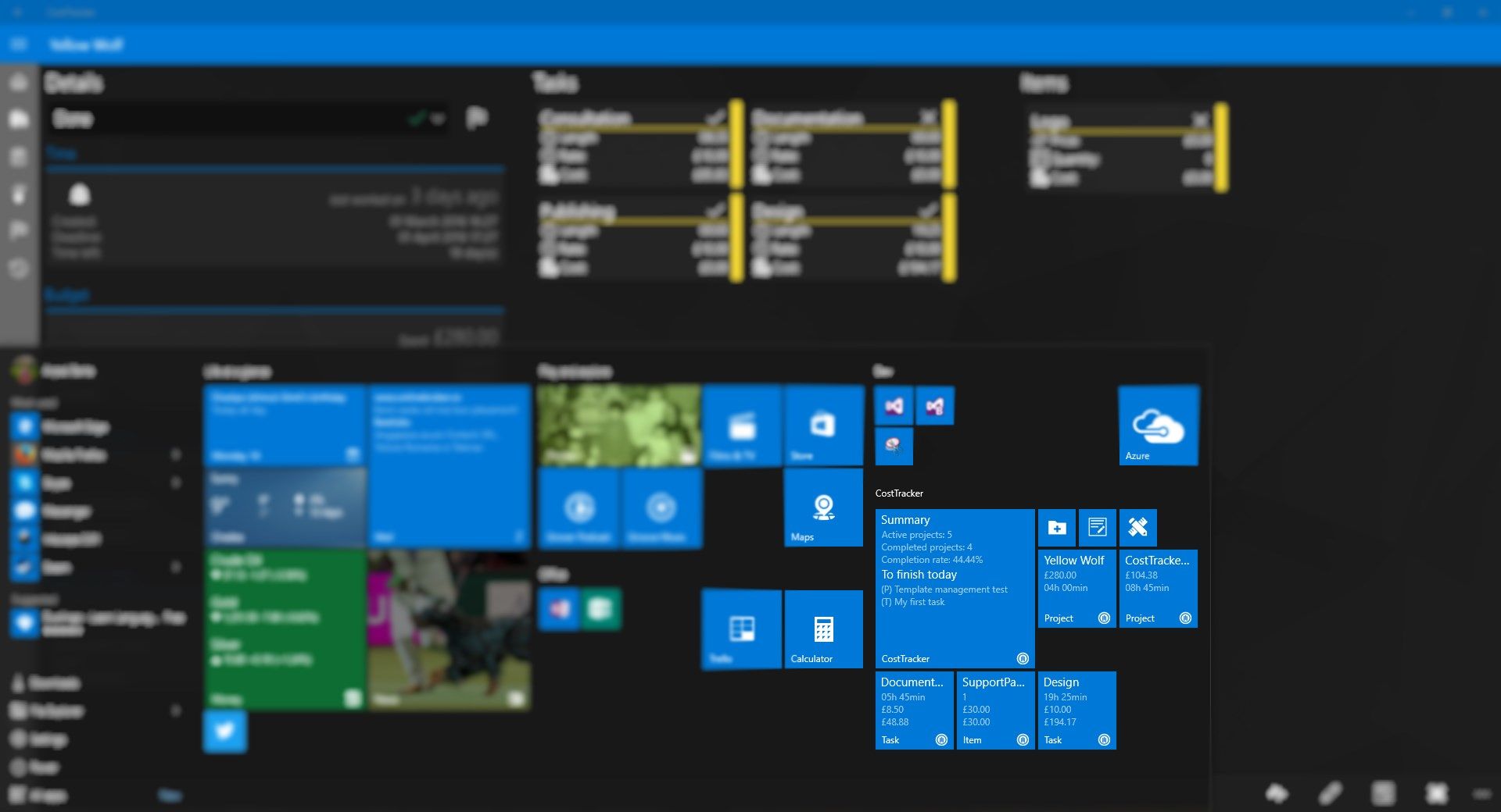 Pin and reach all of your stuff from your start menu